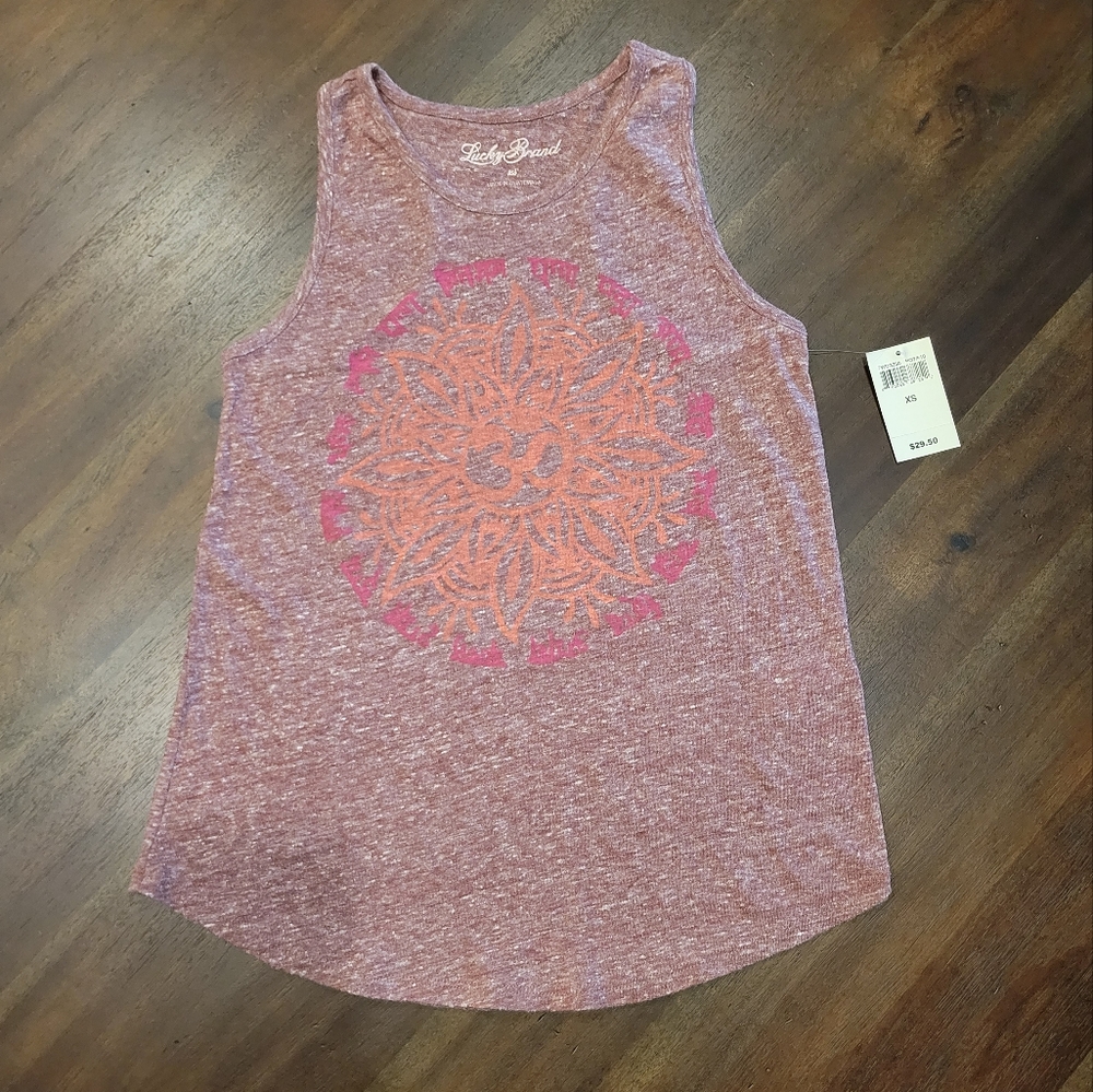 Lucky Brand Racerback Tank Top - Picture 3 of 4